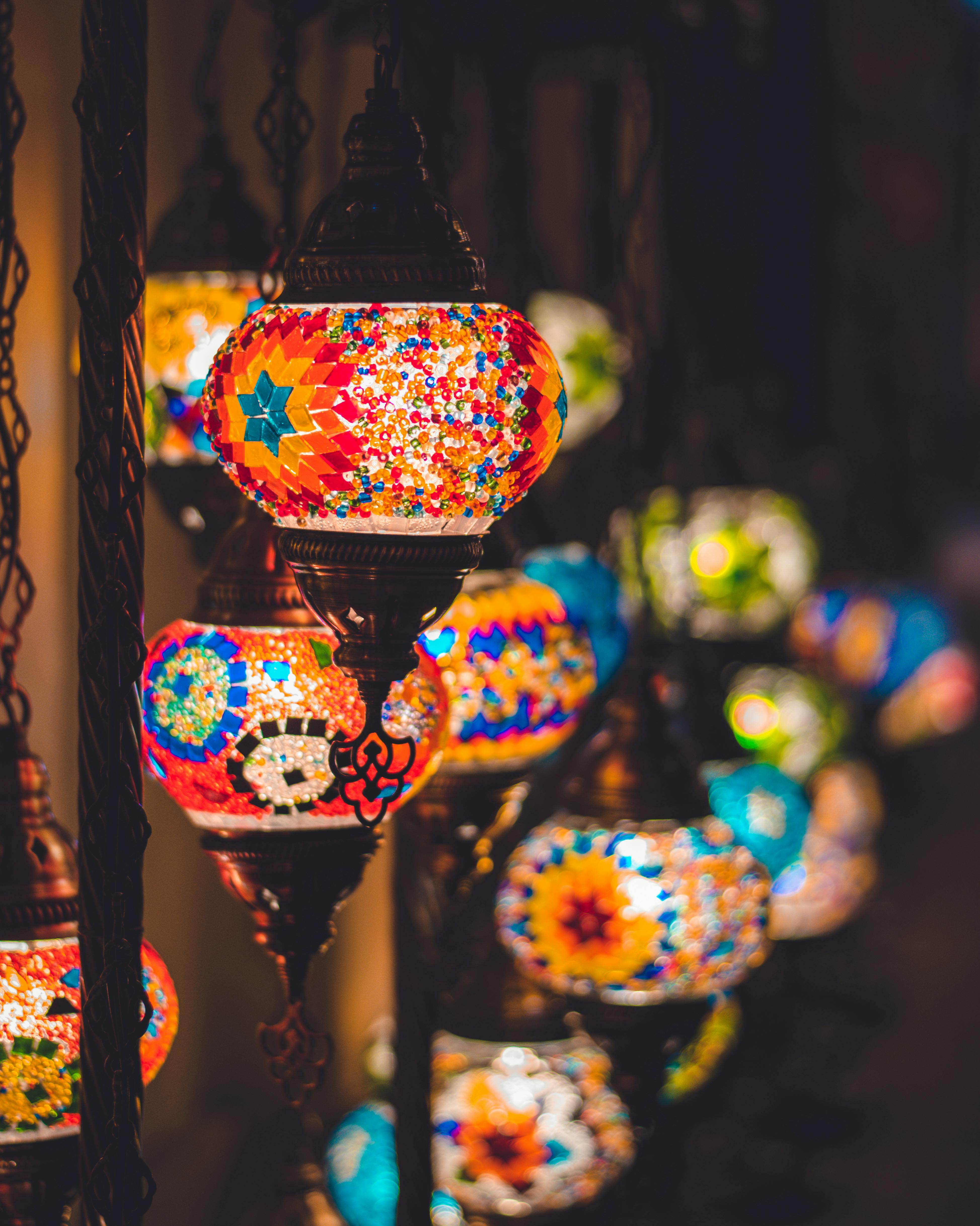 DIY Turkish Mosaic table lamp (Online)